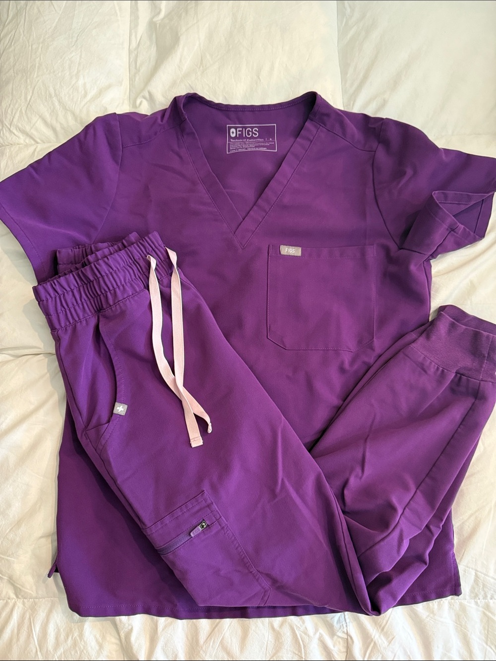 Figs Women's LIMITED EDITION Magic Purple Scrub Set